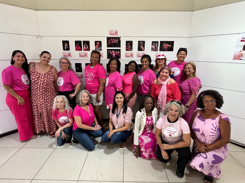 Mostra no Parque dos Pássaros celebra a força feminina no Outubro Rosa em Rio das Ostras