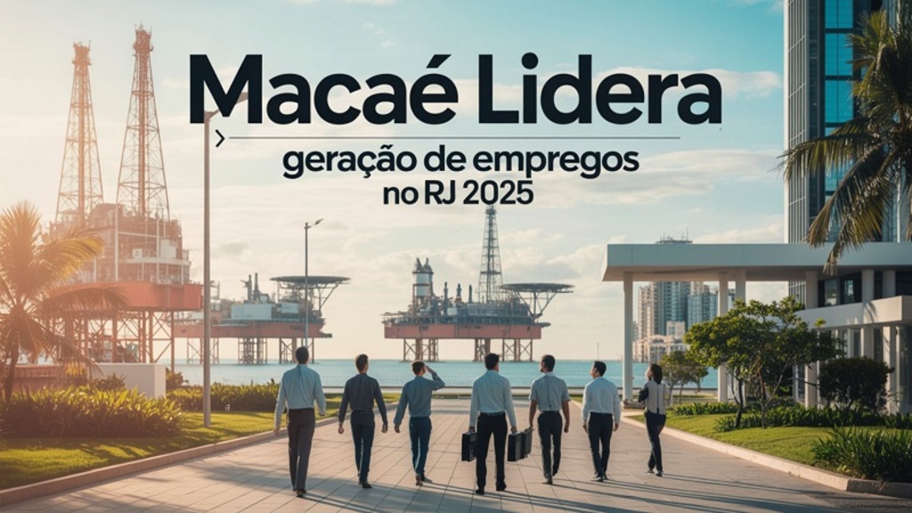 Macaé lidera geração proporcional de empregos no Brasil em julho