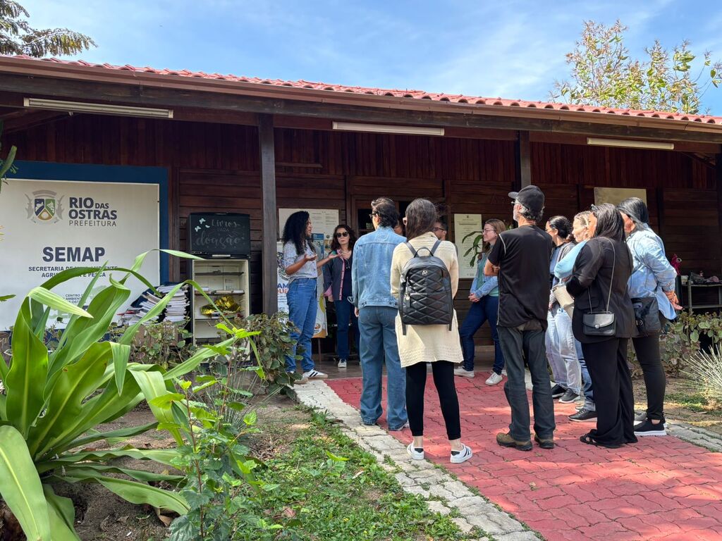 Servidores da Assistência Social participaram do treinamento socioambiental no Cedro, em Rio das Ostras – Foto: Ákila Ribeiro