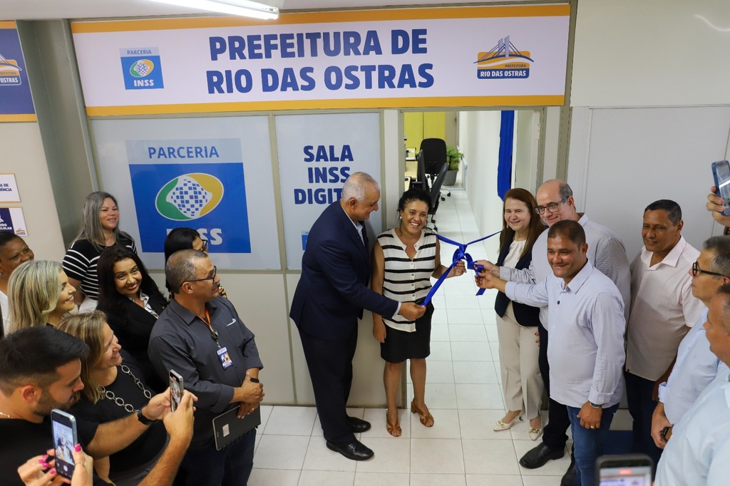 Rio das Ostras inaugura Sala INSS Digital e amplia acesso a serviços essenciais para a população